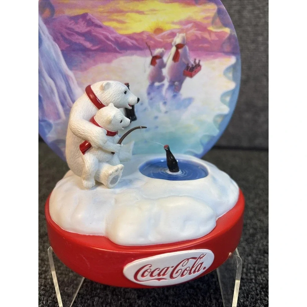Coca Cola~Coke Cubs Series~Fishin' For Fun~2002~Bradford Exchange